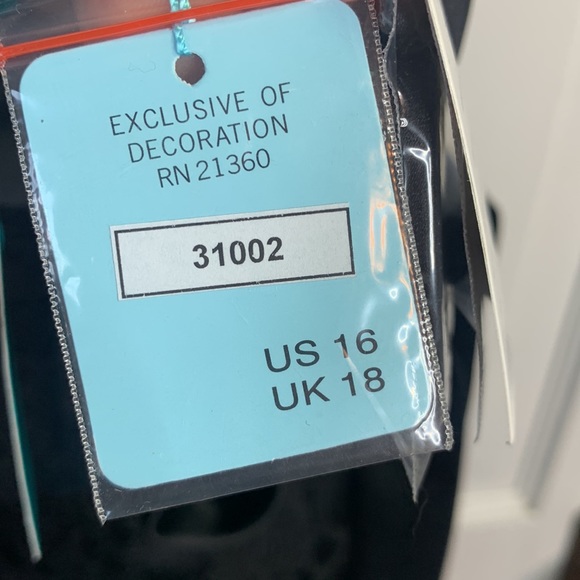 Affairs by Mori Lee Strapless Black Lace Dress 31002 New with tag Sz 16 - Picture 7 of 15